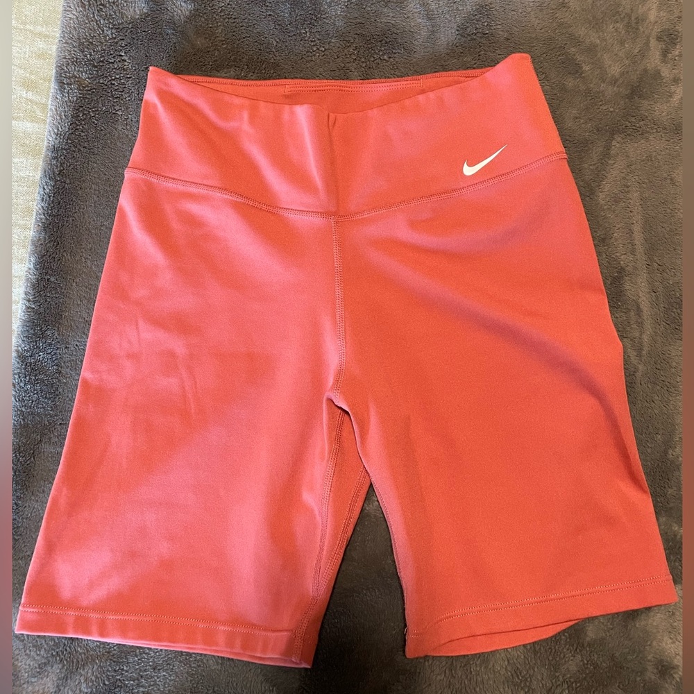 Pink Nike Biker Shorts